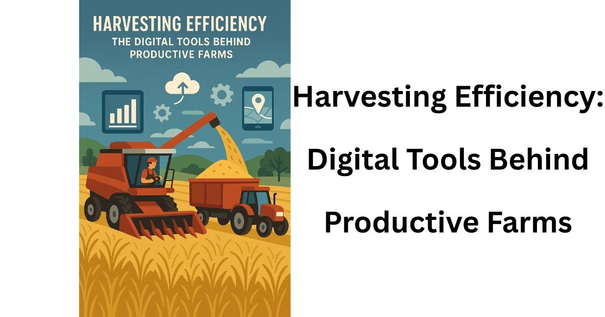 Harvesting Efficiency The Digital Tools Behind Productive Farms