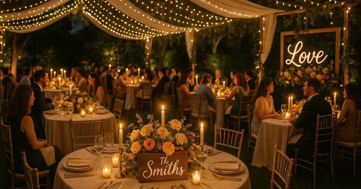 Planning a Unique Wedding Reception with a Personal Touch
