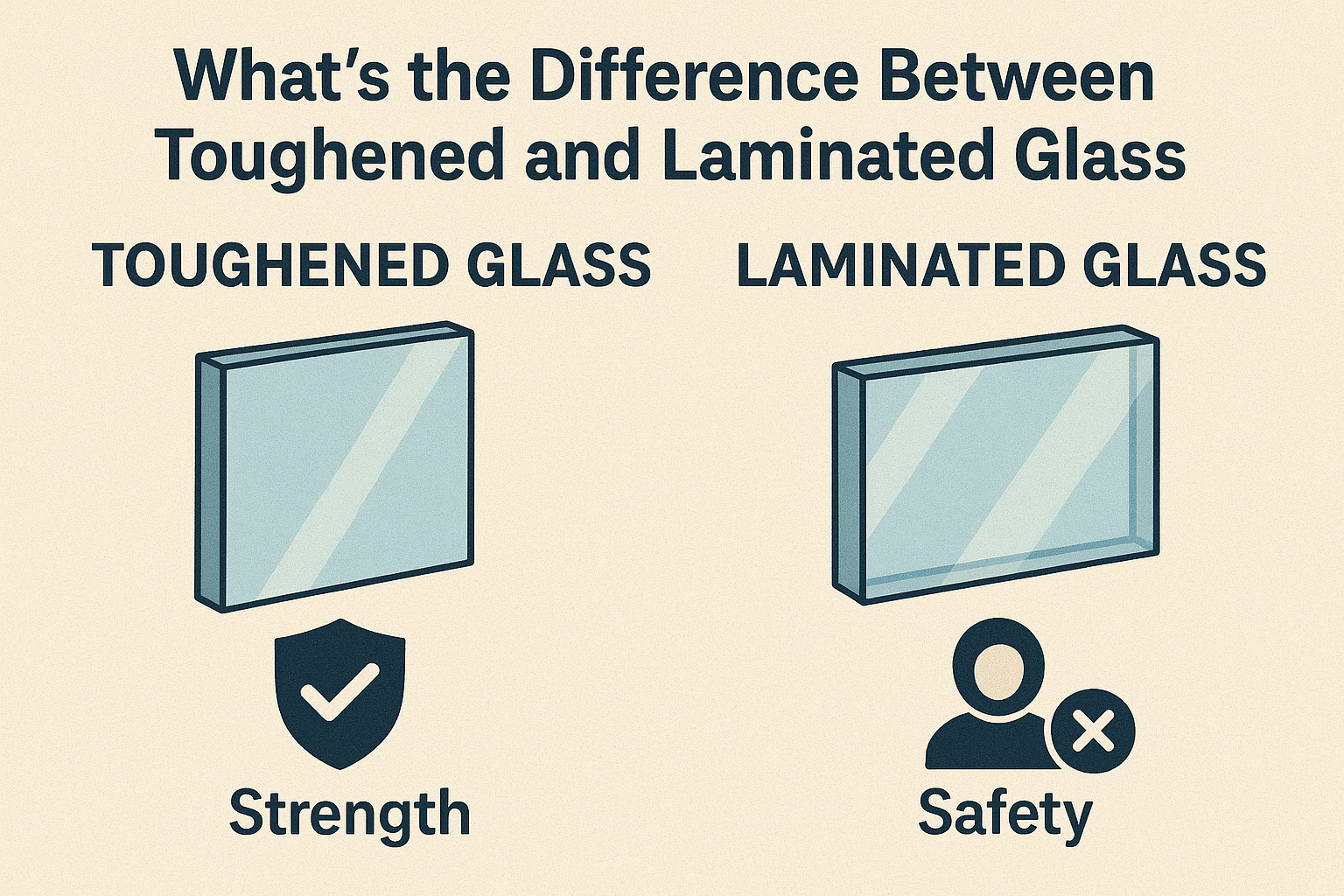 What’s the Difference Between Toughened and Laminated Glass?