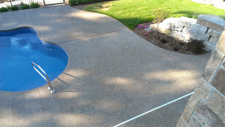 Exposed Aggregate Flooring