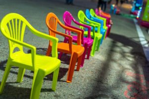 plastic chair