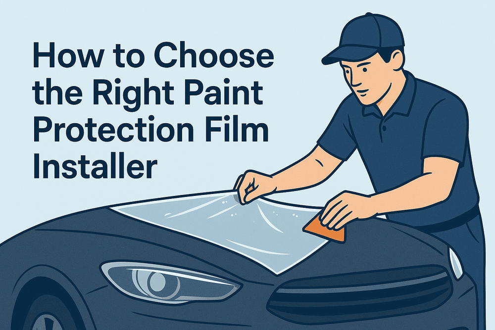 How to Choose the Right Paint Protection Film Installer