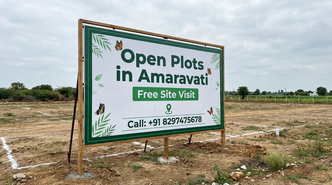 Open Plots in Amaravati