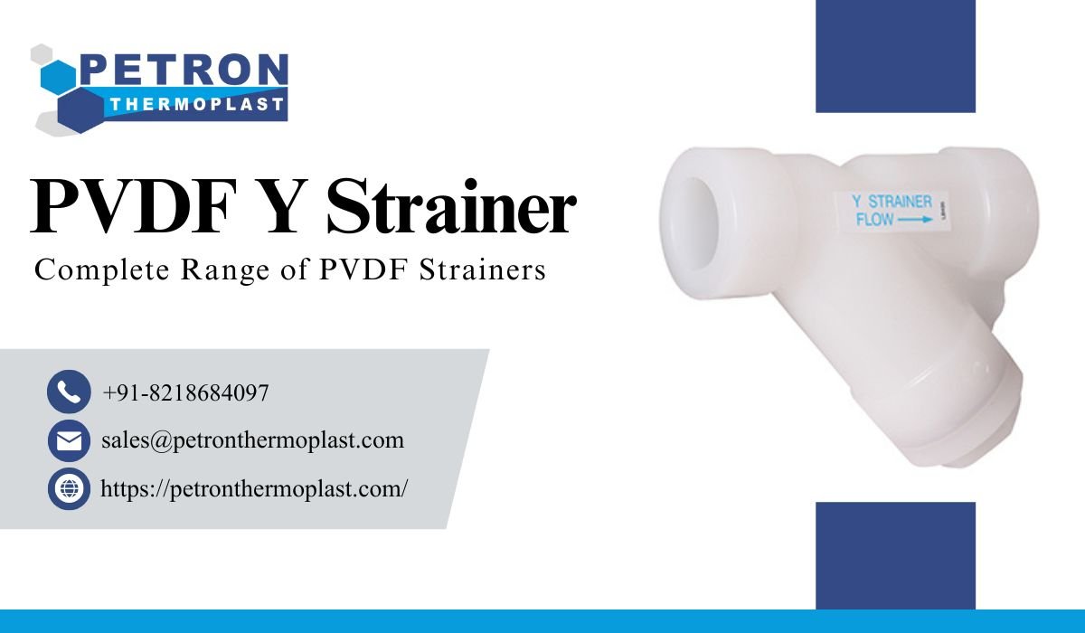 PVDF Y strainer