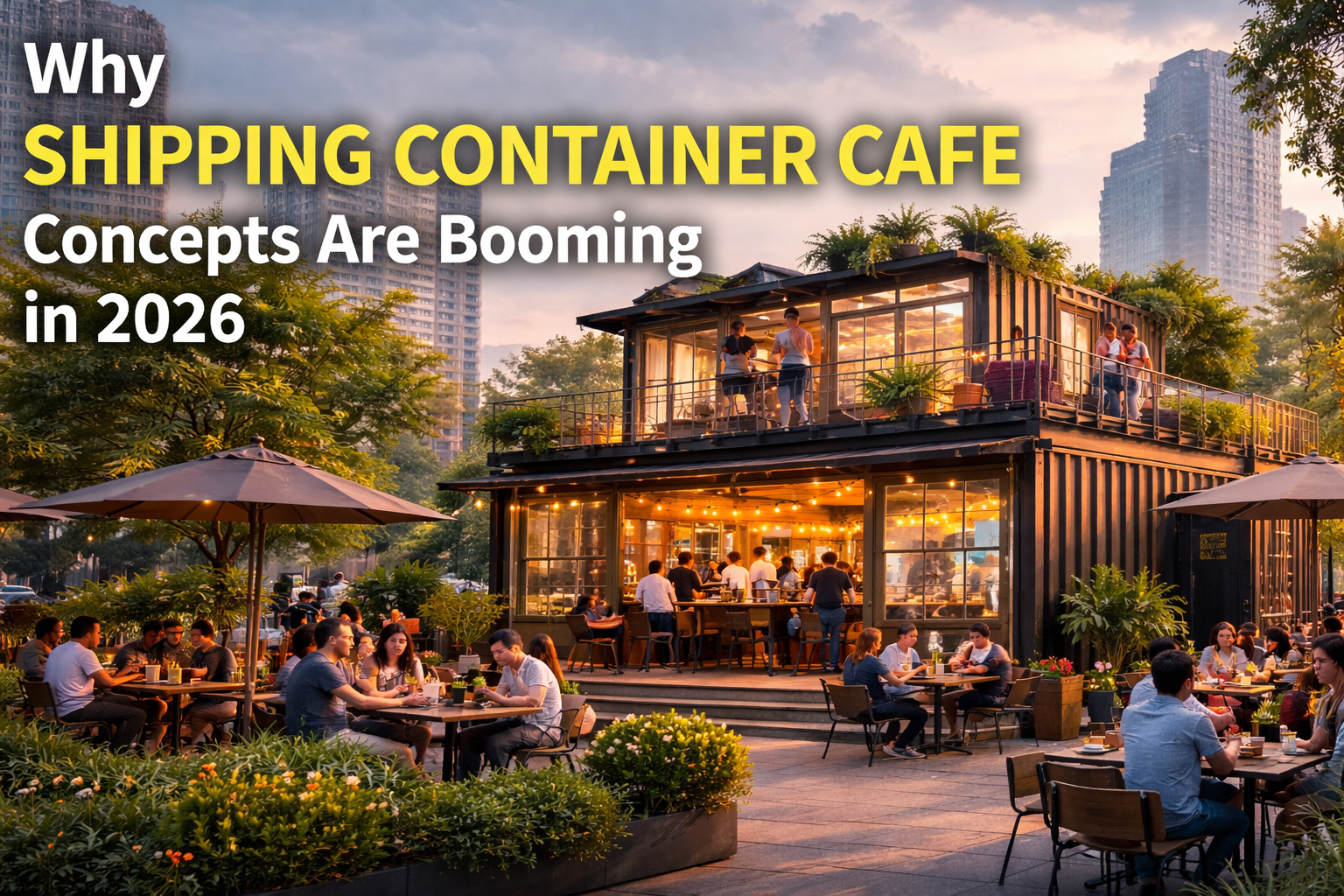 Why Shipping Container Cafe Concepts Are Booming in 2026