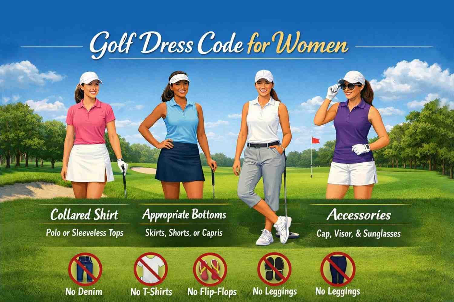 Dress Code for Golf Women
