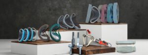 small sanding belts
