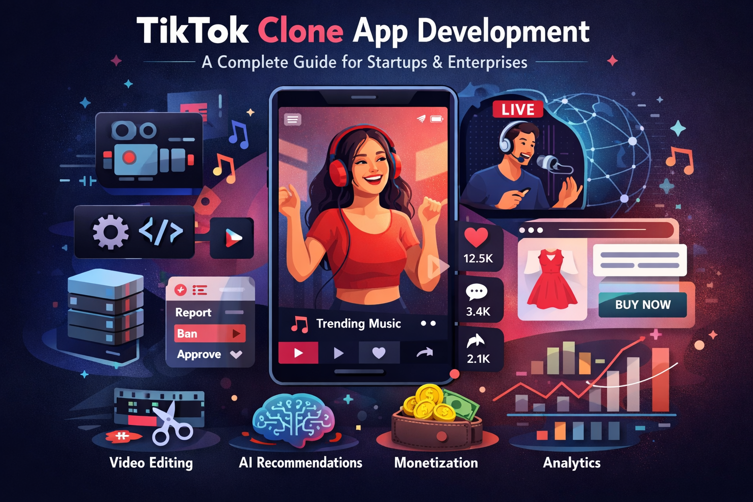 TikTok clone