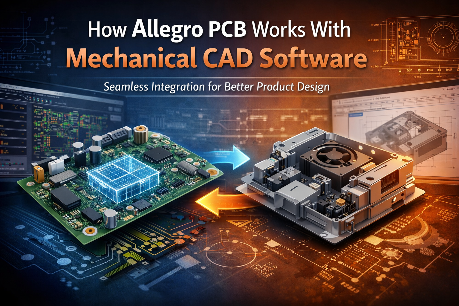 How Allegro PCB Works With Mechanical CAD Software
