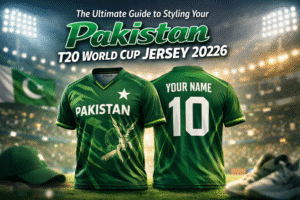 Learn how to style your Pakistan T20 World Cup jersey 2026 for match days, casual outings, and fan events. Get tips on outfits, accessories, and customization options.