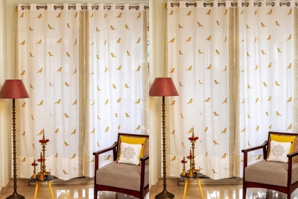 bird curtains