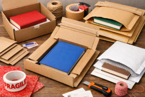 cardboard boxes