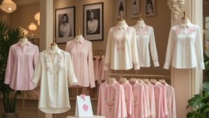 pink rose shirts