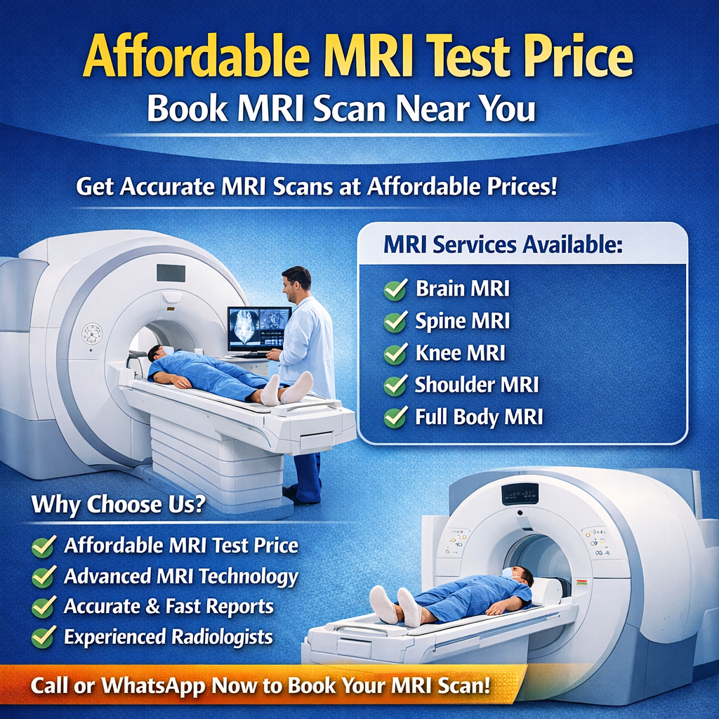 mri test price