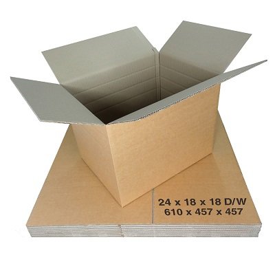 cardboard boxes