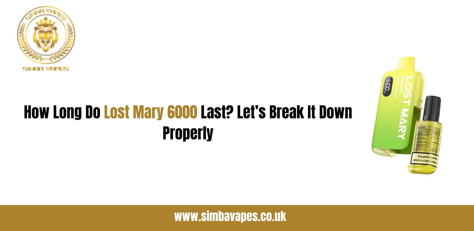 Lost Mary 6000
