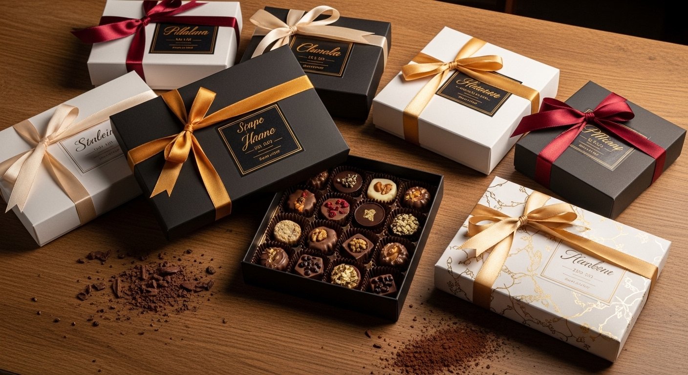 Custom Chocolate BoxesCustom Chocolate Boxes
