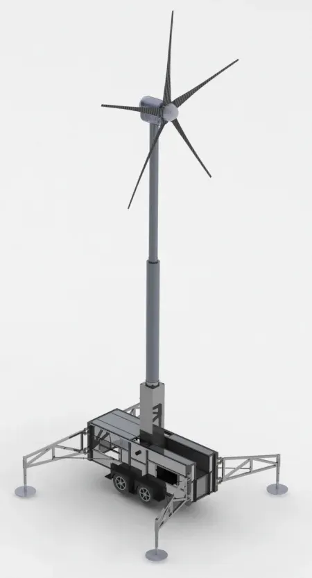 portable wind turbine