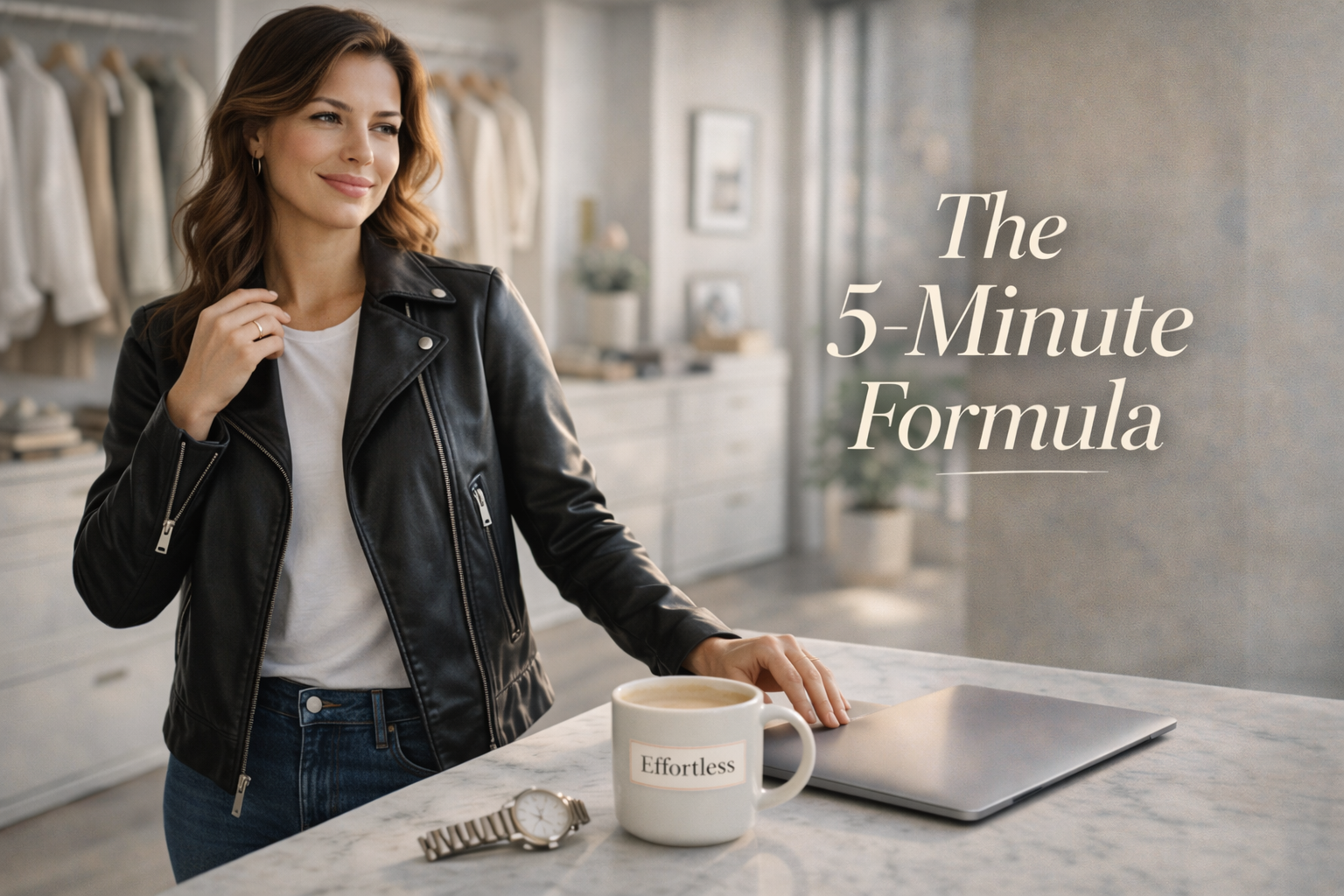 The 5-Minute Outfit Formula: Styling Women's Leather Jackets