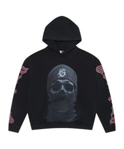 God Speed Balaclava Hoodie Black