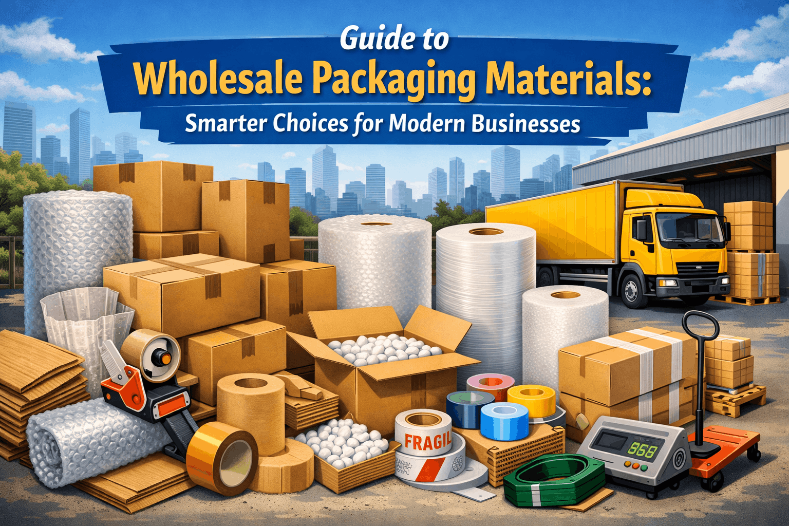 Guide to Wholesale Packaging Materials Smarter Choices for Modern Businesses