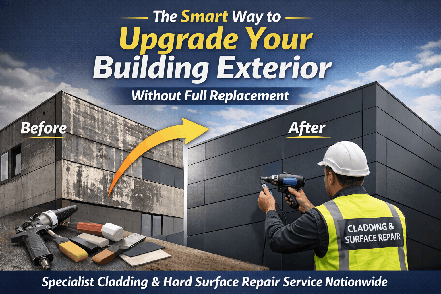 The Smart Way to Upgrade Your Building Exterior Without Full Replacement
