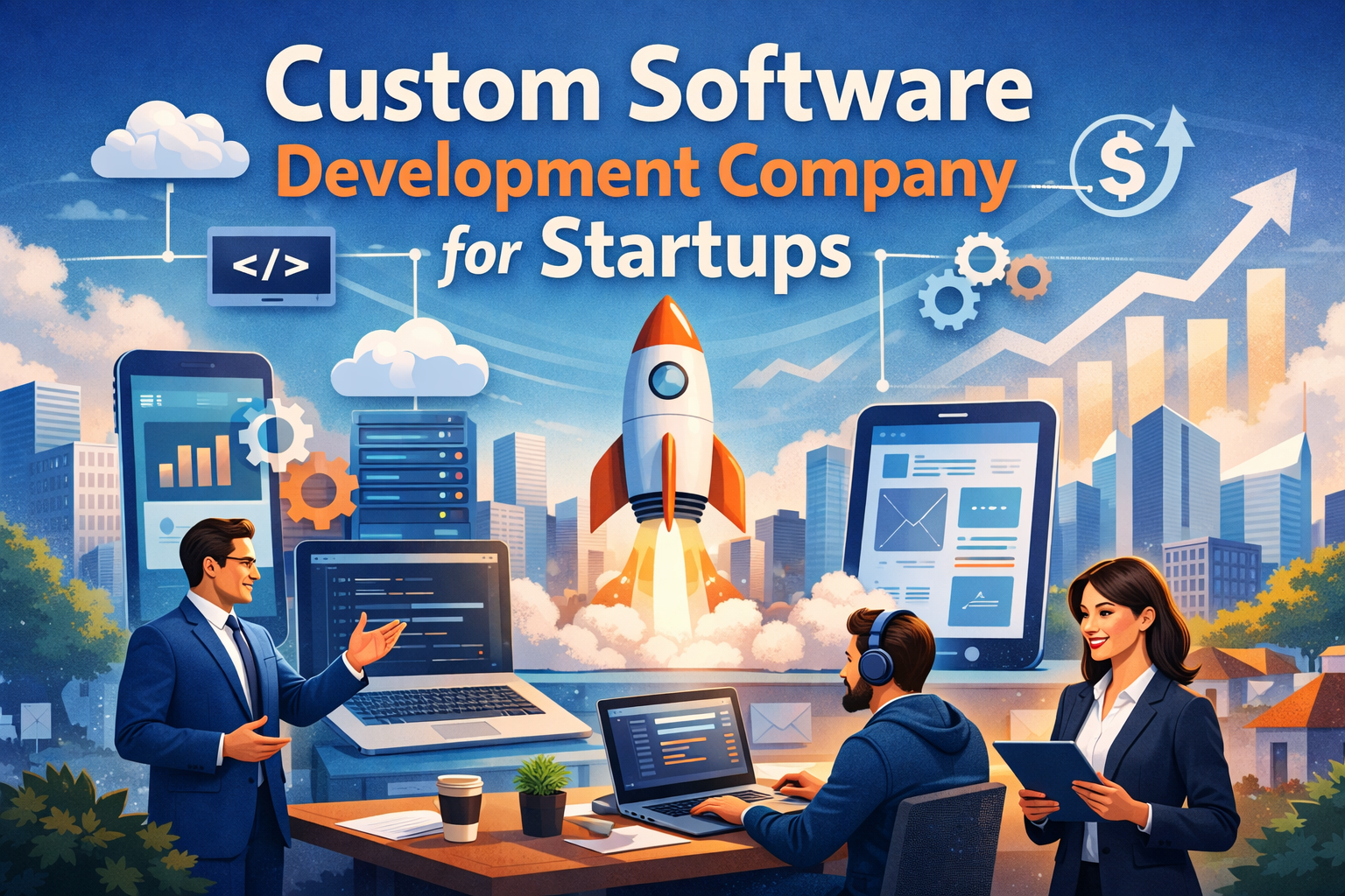 Custom Software Development Company for Startups
