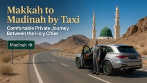 Taxi from Makkah to Madinah