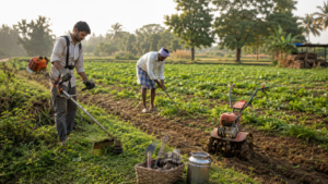 Hand vs Power Tools for a Small Indian Farm