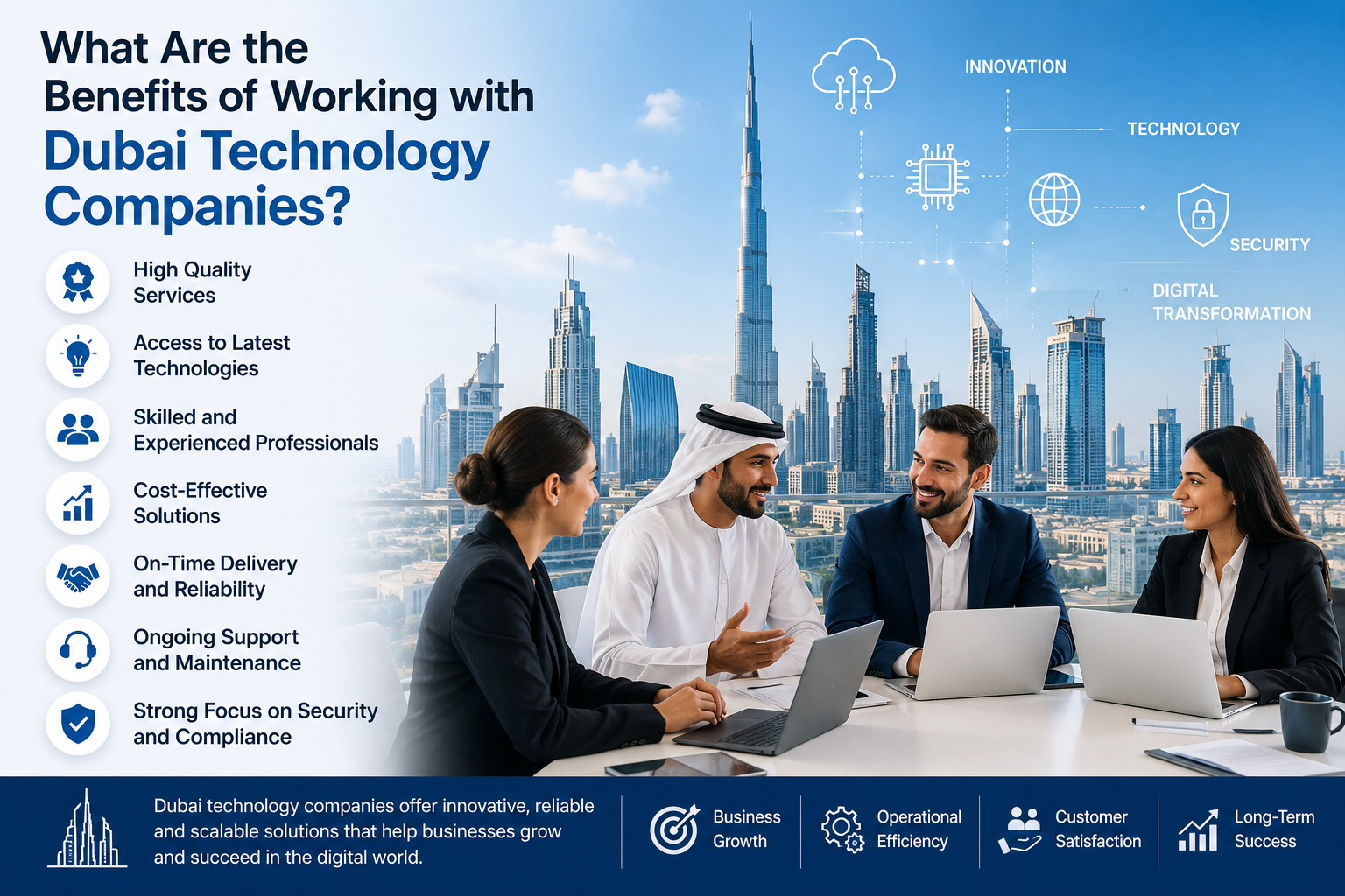 What Are the Benefits of Working with Dubai Technology Companies?