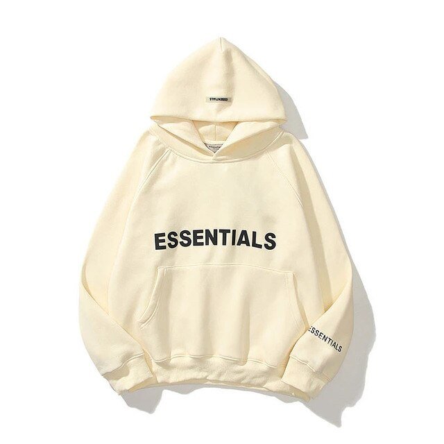 Offizielle Website von Essential Hoodie, auf der Sie Essentials Clothing wie Hoodies, Tracksuit, Jogginghosen und T-Shirts kaufen können. Versand weltweit.